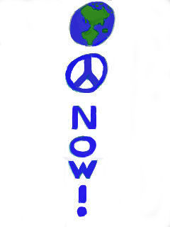 EARTH-PEACE SIGN-NOW! logo